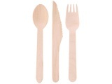 Besteck-Set WOODY braun