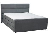 Boxspringbett COMODO II 160 cm x 200 cm grau