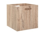 Aufbewahrungsbox JELENA natürliches holz 30.5 cm x 30.5 cm x 30.5 cm