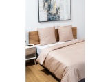 undefined, Bettwäsche MOONLIGHT 240x240cm + 2*65x65cm baumwollsatin