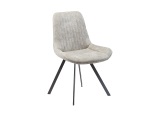 Stuhl AROSA Stoff grau Drehsitz