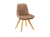 Stuhl AROSA Stoff braun