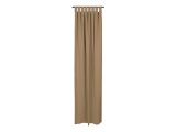 undefined, Vorhang VENIZIA 140x240cm pfote abdunkelnd taupe