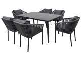 undefined, Set Tisch und Stühle DAX schwarz