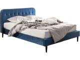 undefined, Bett SANTOS 140x200cm samt blau