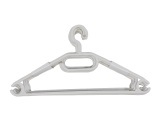 Set 10 Kleiderbügel TWIST weiss