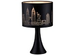 Tischlampe CITY 18cm 30cm 40W schwarz