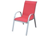 CONFORAMA, Gartenstuhl COLOR Aluminium Rot