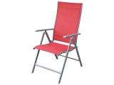 Gartensessel COLOR Aluminium Rot