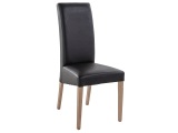 Stuhl BOSTON Holz Schwarz