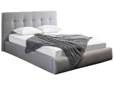 CONFORAMA, Bett 140 x 200 cm NORA Stoff