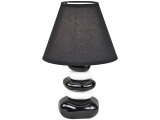 Tischlampe 35 x 22  GALET Schwarz 60 w pro