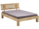 Bett CASENTINO 140x200cm Massives Holz holz