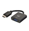 Ewent EW9864 HDMI VGA, 3.5mm Schwarz Kabelschnittstellen-/adapter