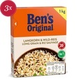 undefined, Ben's Original - Langkorn & Wild-Reis Mix Lose - 3 x 1 kg