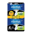 Always, always Ultra Binde Secure Night mit Flügeln BigPack (16 Stück)