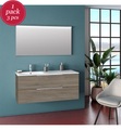 TFT - Badezimmer-Ensemble MALMO - 3-teilig