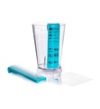 undefined, Ibili - Messbecher, mehrfach skaliert/skalierbar - 0,5 l