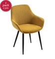 SalesFever - 2er-Set Gelbe Sessel