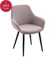 SalesFever - Set aus 2 rosa Sesseln