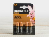 Duracell, DURACELL Batterien Plus, AA, 1.5V, 4 Stück