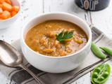 Suppen und Pedale, Bio Indische Gelberbsensuppe 