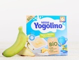 Yogolino Bio Birne & Banane, +6 Monate, 4x90g