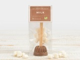 Trinkschokolade mit Marshmallows Milchschokolade vegan, 30g