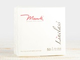 Mank, Papierservietten - weiss, 50 Stück