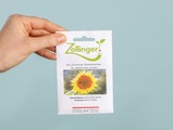Zollinger Bio Samen, Bio Blumensamen Sonnenblumen Freundlicher Gulliver, ca. 1.5g