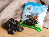 Bio Helix-Lakritzschnecken-Fuchtgummi, 80g