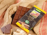 Bio Zartbitterschoggi Ingwer, extra dünn, vegan 80g
