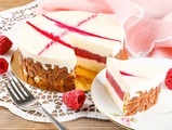 Himbeer Panna Cotta Torte, Ø 15cm