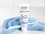 lavera Naturkosmetik, Bio Zahnpasta Komplettpflege ohne Fluorid, 75ml
