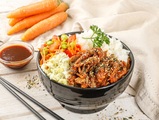 Bowlz, Teriyaki Pulled.Planted Rice Bowl, vegan, 405g