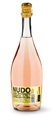 Vino Spumante NUDO Rosato Extra Dry IGT BIO - Colli del Soligo - 75 cl - Champagner und Schaumwein - Veneto, Italien