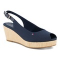 Tommy Hilfiger Iconic Elba Sling Back Wedge-41 Grösse 41 Damen