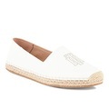 TOMMY HILFIGER Espadrille »FEMININE LEATHER ESPADRILLE«, mit typischer Rahmennaht