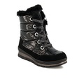 Caprice Damen Schnürboot Schwarz