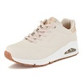 Skechers Uno Shimmer Away Damen Sneaker Creme