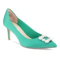 Tamaris Damen Pumps Grün