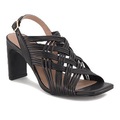 Varese Damen Hohe Sandalette Schwarz