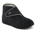 Wellness, Wellness Damen Hausschuh Schwarz