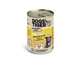 Dogs'n Tiger, Sparpaket Dogs'n Tiger Schlemmermenü für Hunde 12 x 400 g - Huhn mit Ente, Apfel & Kartoffel