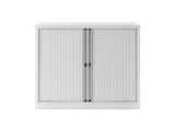 BISLEY Rollladenschrank, 2 OH, Breite 1.200 mm, lichtgrau