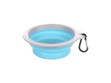 Flamingo, Flamingo, Hund zu Hause, Flamingo Reisenapf Silikon blau/grau 375ml, Produkte & Wohnen