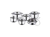 Berlinger Haus - 12-teiliges Topfset Gourmet Line - Silber
