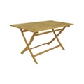 Contini, Contini Gartentisch, klappbar, 80 x 140 x 74 cm, Eucalyptus