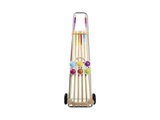 Outdoor Active, OUTDOOR active, Freizeit Outdoor, OUTDOOR active Krocketwagen für 6 Spieler L92cm, Produkte & Wohnen