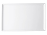 Arzberg, 1x TRIC/weiss Servierplatte rechteckig 15x20cm